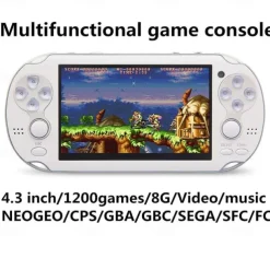 MP5 handheld game console PSP Game console PSVita game console 4.3 screen 8GB multilingual edition
