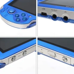 MP5 handheld game console PSP Game console PSVita game console 4.3 screen 8GB multilingual edition