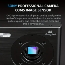 48MP 4K HD Digital Camera 2.4in Screen 16X Zoom Photo Video Photography Cameras Birthday Chirstmas Gift For Kids Children