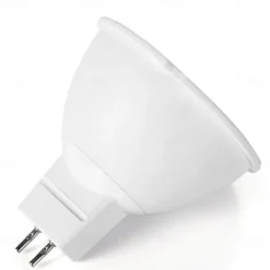 MR16 Gu5.3 Bulb Spotlights 3000K Warm White/6000K White Dimmable 50000 Hour Lifetime 5 Watt MR16 LED Light Bulb 4-Pack