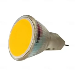 MR11 GU4 LED Bulb DC/AC 12V Bulbs 3W LED Bulbs Warm White 3000K /White 6000K Suitable for Home Landscape Embedded Rail Lighting 1pc