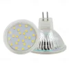 Mr16 LED Bulb 4W 3000K Warm White/6000K White 12V Low Voltage for Track Lights Fiber Optics Desk Lamps Spotlights with Glass Cover 1/10 Pcs