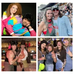 Mullet Wig for Men 80s Wig Curly Wig for Men Women Carnival Costume Fashion Wig Fancy Party Accessories Wig