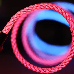 Multi Charging Cable 66W 3.9ft USB A to USB C USB C to USB C 2.1 A Charging Cable Fast Charging High Data Transfer Nylon Braided 3 in 1 Soft Touch For iPad Samsung Xiaomi Phone Accessory