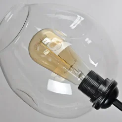 Multi Heads Magic Bean Chandelier Warm White Light Creative Art Modern Living Room Lamp Heteromorphic Nordic Simple Molecular Glass Ball Dining Room AC110V AC220V