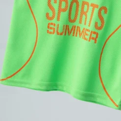 Multi Packs 4pcs Boys Crew Neck Short Sleeves T Shirt Tee Top Print Graphic Vacation Daily Wear Polyester Spring & Summer