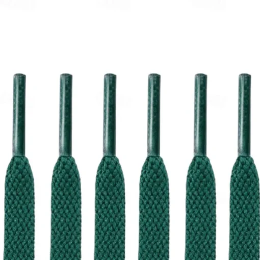 Multicolor Flat Shoelaces – Durable Polyester Fashion Sneaker Laces for Sports, Casual, and Running Shoes – Unisex Shoe Accessories for Adults and Kids