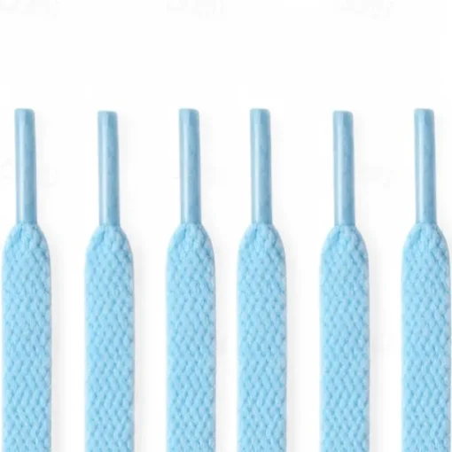 Multicolor Flat Shoelaces – Durable Polyester Fashion Sneaker Laces for Sports, Casual, and Running Shoes – Unisex Shoe Accessories for Adults and Kids