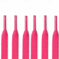 Multicolor Flat Shoelaces – Durable Polyester Fashion Sneaker Laces for Sports, Casual, and Running Shoes – Unisex Shoe Accessories for Adults and Kids