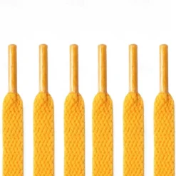 Multicolor Flat Shoelaces – Durable Polyester Fashion Sneaker Laces for Sports, Casual, and Running Shoes – Unisex Shoe Accessories for Adults and Kids