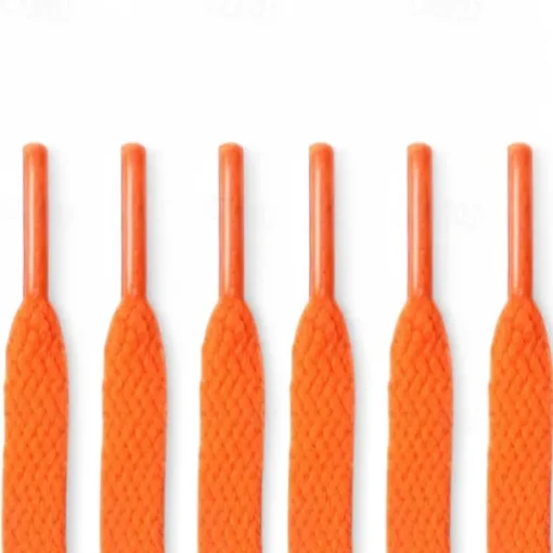 Multicolor Flat Shoelaces – Durable Polyester Fashion Sneaker Laces for Sports, Casual, and Running Shoes – Unisex Shoe Accessories for Adults and Kids