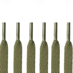 Multicolor Flat Shoelaces – Durable Polyester Fashion Sneaker Laces for Sports, Casual, and Running Shoes – Unisex Shoe Accessories for Adults and Kids