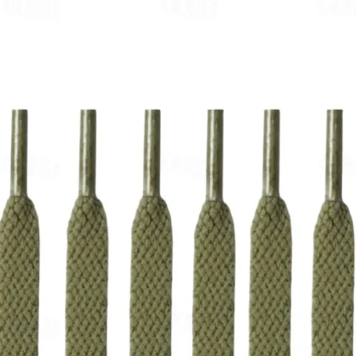 Multicolor Flat Shoelaces – Durable Polyester Fashion Sneaker Laces for Sports, Casual, and Running Shoes – Unisex Shoe Accessories for Adults and Kids