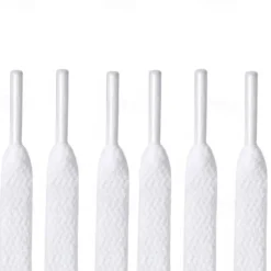 Multicolor Flat Shoelaces – Durable Polyester Fashion Sneaker Laces for Sports, Casual, and Running Shoes – Unisex Shoe Accessories for Adults and Kids