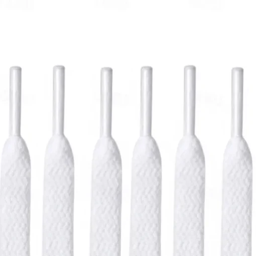 Multicolor Flat Shoelaces – Durable Polyester Fashion Sneaker Laces for Sports, Casual, and Running Shoes – Unisex Shoe Accessories for Adults and Kids