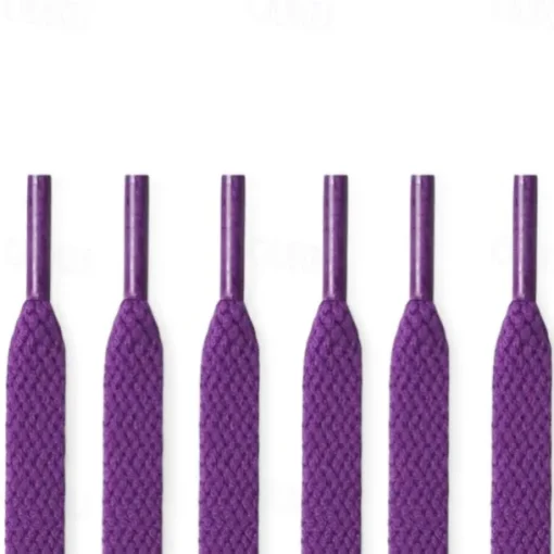 Multicolor Flat Shoelaces – Durable Polyester Fashion Sneaker Laces for Sports, Casual, and Running Shoes – Unisex Shoe Accessories for Adults and Kids