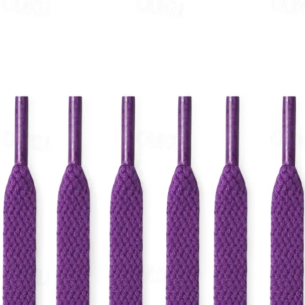 Multicolor Flat Shoelaces – Durable Polyester Fashion Sneaker Laces for Sports, Casual, and Running Shoes – Unisex Shoe Accessories for Adults and Kids