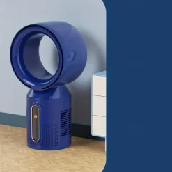 Multifunction USB Fan – Rechargeable Desktop Fan with LED Light, Camping, Ceiling and Portable Modes