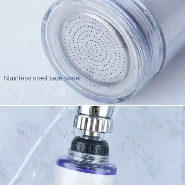 Multifunctional Anti-splash Head Pressurized Filter Water Saver Pp Cotton Filter Faucet To Effectively Filter Sediment Faucet