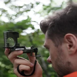 Multifunctional Camping Compass Military Aiming Navigation Geological Compass Digital Navigation Device North Needle With Slope Meter Professional Luminous Portable