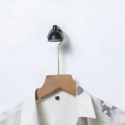 Multifunctional Desk Lamp Key Holder, No-Punching Clothes, Hats, Scarves, Bag Hooks, Creative Home and Bathroom Hooks, Household Wall Hooks