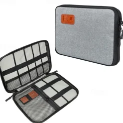 Multifunctional Digital Cable Storage Bag Portable Electronic Accessories Storage Bag Hard Drive Charger Power Supply Organizer Bag