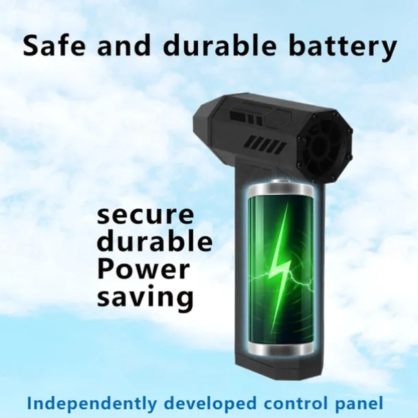Multifunctional Mini Turbo Jet Fan Jet Dry Blower Super Jet Fan Blower 130000 RPM Cordless Air Blower Car Dryer USB-C Rechargeable for Cleaning
