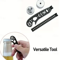 Multi-Functional 4pcs Black Magnetic Drawing Compass Set - Engineering & Drafting Rulers for Office Use