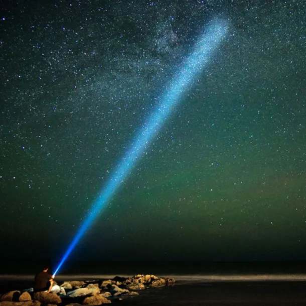 Multifunctional Rechargeable Flashlight, 2023 New Charger and Flashlight 2 in 1 LED Flashlights, 450M Long Lighting Range Tactical Flashlight 3 Modes, IPX7 Waterproof Mini Portable Flashlight