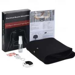 Muscle Stimulation Belt Electric ABS Stimulator Trainer EMS Abdominal Exerciser Toning Belts Fitness Training Gym Workout