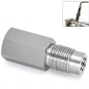 M18x1.5 Oxygen Sensor Thread Adapter Stainless Steel Universal Mini Catalyst Converter Emulator Extension Spacer
