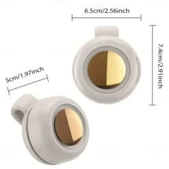 Neck Fan with Adjustable Lanyard – USB Rechargeable Hands-Free Fan with 3-Speed Cooling for Outdoor Use