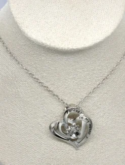 Necklace Chrome Women's Fashion Cute Classic Heart Lovely Heart Shape Necklace For Daily Valentine's Day