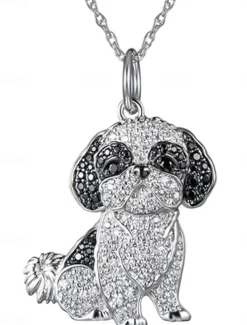 Necklace Chrome Women's Fashion Cute Classic Animal Lovely Geometric Necklace For Daily