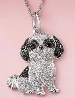 Necklace Chrome Women's Fashion Cute Classic Animal Lovely Geometric Necklace For Daily