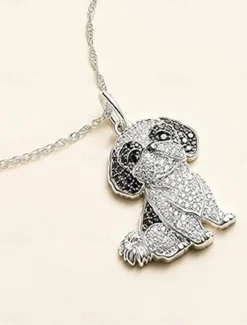 Necklace Chrome Women's Fashion Cute Classic Animal Lovely Geometric Necklace For Daily
