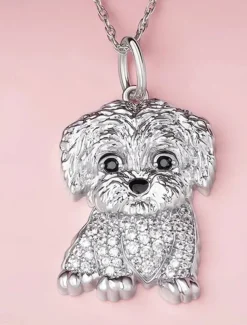 Necklace Chrome Women's Fashion Cute Classic Animal Lovely Geometric Necklace For Daily