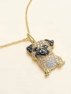 Necklace Chrome Women's Fashion Cute Classic Animal Lovely Geometric Necklace For Daily