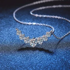 Necklace Chrome Women's Fashion Luxury Geometrical irregular Necklace For Party