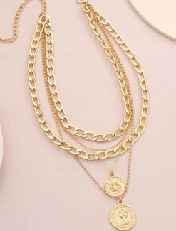 Necklace Chrome Women's Fashion Cute Classic Animal Lovely Heart Shape Necklace For Daily