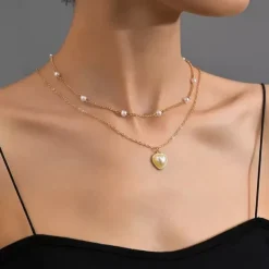 Necklace Chrome Women's Simple Sweet Classic Necklace For Party Birthday Daily