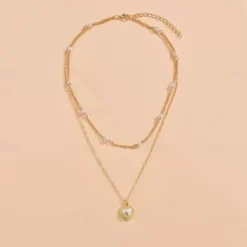 Necklace Chrome Women's Simple Sweet Classic Necklace For Party Birthday Daily