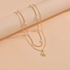 Necklace Chrome Women's Simple Sweet Classic Necklace For Party Birthday Daily