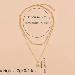 Necklace Chrome Women's Simple Sweet Classic Necklace For Party Birthday Daily