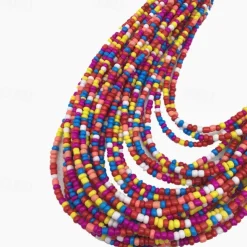 Necklace Earrings Necklace Earrings Retro Vintage Bohemian Boho Plastic For Cosplay Women's Costume Jewelry Fashion Jewelry