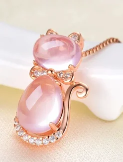 Necklace Stone Women's Fashion Cute Classic Animal Lovely Necklace For Daily