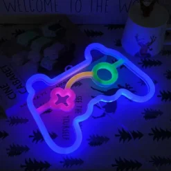 Neon Lights Decoration Game Controller Box Lamp Atmosphere Interior Decoration Lamp Led Back Panel Neon Lamp
