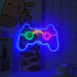 Neon Lights Decoration Game Controller Box Lamp Atmosphere Interior Decoration Lamp Led Back Panel Neon Lamp