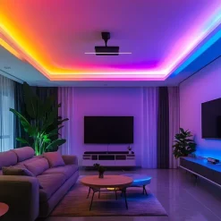 Neon Strip LED Light Flexible DC 12V Waterproof IP67 SMD 2835 Rope Tube White Blue Red Green Decoration for Christmas Holiday Indoors Outdoor