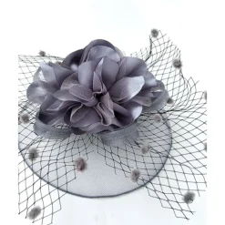 Net Fascinators Kentucky Derby Hat/ Headwear with Floral 1PC Special Occasion / Horse Race / Ladies Day Headpiece